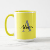 Personalised Mug | Initial and Name Mug | Custom (Gauche)
