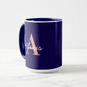 Personalised Mug | Initial and Name Mug | Custom (Devant gauche)