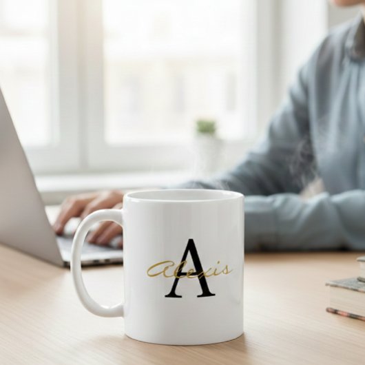 Personalised Mug | Initial and Name Mug | Custom
