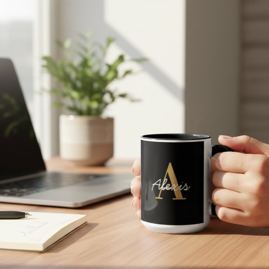 Personalised Mug | Initial and Name Mug | Custom