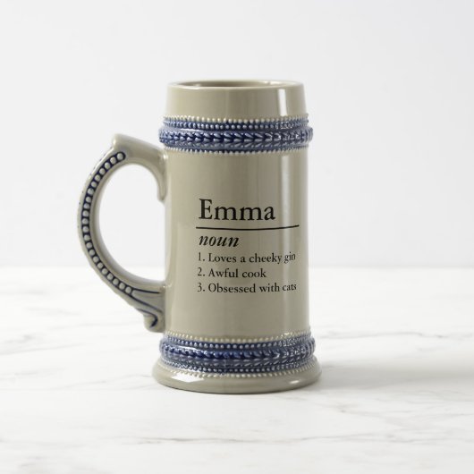 Personalised Name Definition Bierpul (Links)