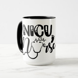 Personalised NICU Nurse (Afro-Amerikaanse verpleeg Mok