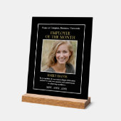 Personalised Photo - Employee Award (Angle)