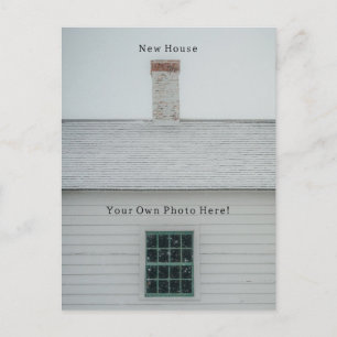 Personalised Photo Moving House New Home Card. Briefkaart