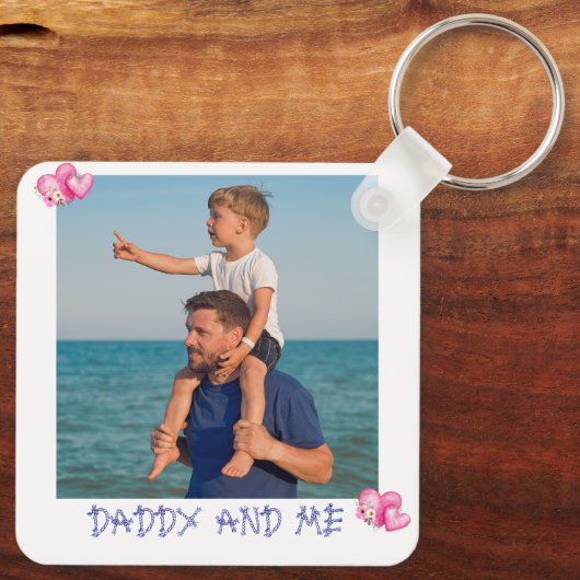 Personalised Photo Sleutelhanger (Achterkant)