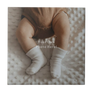 Personalised Photo Your Own Picture Ceramic Tile. Tegeltje