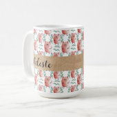 Personalised Pig Mug – Cute Farm Animal Gift Cup (Devant gauche)