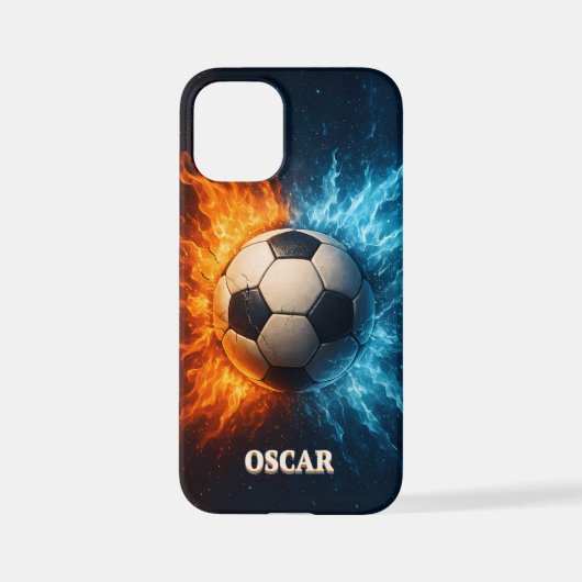 Personalised Sports/Soccer iPhone 12 Mini Case iPhone Hoesje (Achterkant)