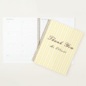 Personalised Thank You Teacher Notebook  (Devant avec enveloppe)