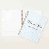 Personalised Thank You Teacher Notebook  Planner (Display)