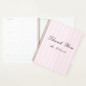 Personalised Thank You Teacher Notebook  Planner (Display)