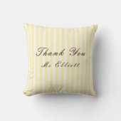 Personalised Thank You Teacher Throw Cushion  Kussen (Voorkant)