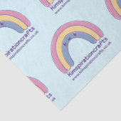 Personalised tissue paper with your own logo tissuepapier (Detail)