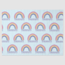 Personalised tissue paper with your own logo