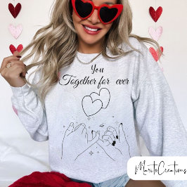 Personalised Valentine's Day sweater for couples