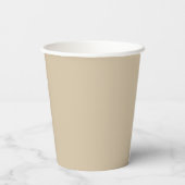 Personalised Wedding Paper Cups Papieren Bekers (Achterkant)