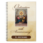 Personaliseer, 10th Ordination Jubileum Angels Notitieboek (Voorkant)