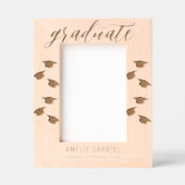 Personaliseer 2025 Afstuderen Pet gegraveerd Foto  (Voorkant)