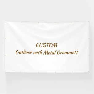 Personaliseer 6' x 10' buiten met metalen oogjes spandoek
