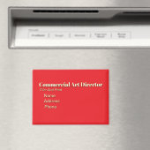 Personaliseer Adverteer Commercieel Art Director Magneet (Insitu (Vaatwasser))