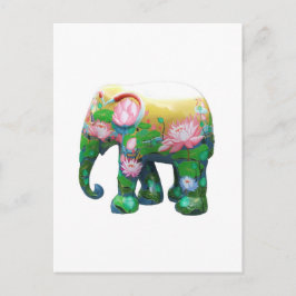 Personaliseer Animal Safari Oerwoud Africa Flowers Briefkaart