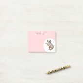 Personaliseer Australian Shepherd Post-it® Notes (Op bureau)