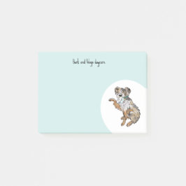 Personaliseer Australian Shepherd Post-it® Notes