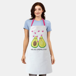 Personaliseer Avocado Funny Baker Chef Apron Schort