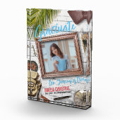 Personaliseer avonturier afstudeeraankondigingen fotoblokken (Rechts)