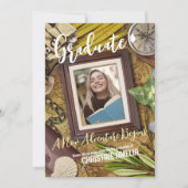 Personaliseer  avonturier thema Afstuderen Kaart (Voorkant)