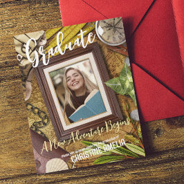 Personaliseer  avonturier thema Afstuderen Kaart