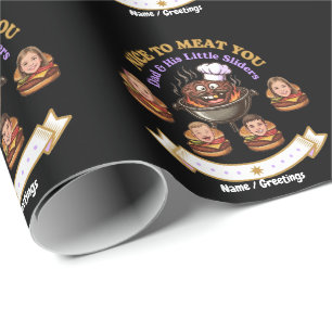 Personaliseer BBQ Grill Master Cadeau Leuk Je Vlee Cadeaupapier