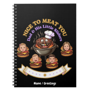Personaliseer BBQ Grill Master Cadeau Leuk Je Vlee Notitieboek