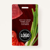 Personaliseer biefrestaurant badge (Achterkant)