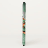 Personaliseer Cool turquoise brown rusty metal Case-Mate iPhone Case (Achterkant / rechts)