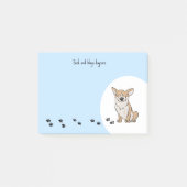 Personaliseer Corgi Post-it® Notes (Voorkant)