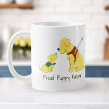 Personaliseer Cute Guide Dog en Puppy-in-Training