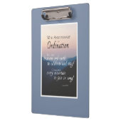 Personaliseer de 30e Congraten van de Orde van het Klembord (Links)