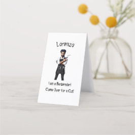 Personaliseer de Barber Afspraakkaart Afsprakenkaart