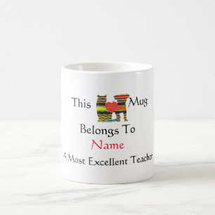 Personaliseer de beste leraar Beste vrienden Koffiemok
