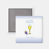 Personaliseer de Eerste Chalice van de Naam van de Magneet (Voorkant / Achterkant)