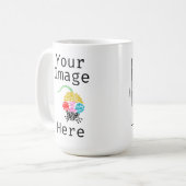 Personaliseer de Genomics Single Cell Mouse Koffiemok (Voorkant links)