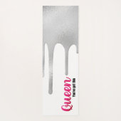 Personaliseer de koningin die je hebt. yogamat (Achterkant)