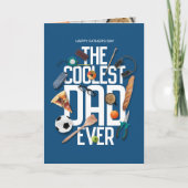 Personaliseer de moderne coolste vader ooit kaart (Voorkant)