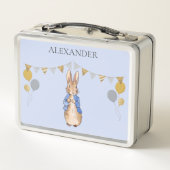 Personaliseer de naam van het kind Peter het konij (Achterkant)