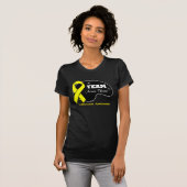 Personaliseer de Naam van het Team - Sarcoma T-shirt (Voorkant volledig)