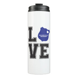 Personaliseer de politie-ondersteuning van Love He Thermosbeker