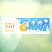 Personaliseer de verkoop van het einde van de wint raamsticker (Vel 3)