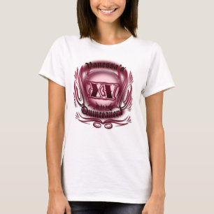 Personaliseer deze Airbrush #4 Quince T-shirt