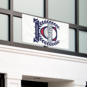 Personaliseer deze Beer Pong Logo Spandoek (Buitenkant Gebouw)